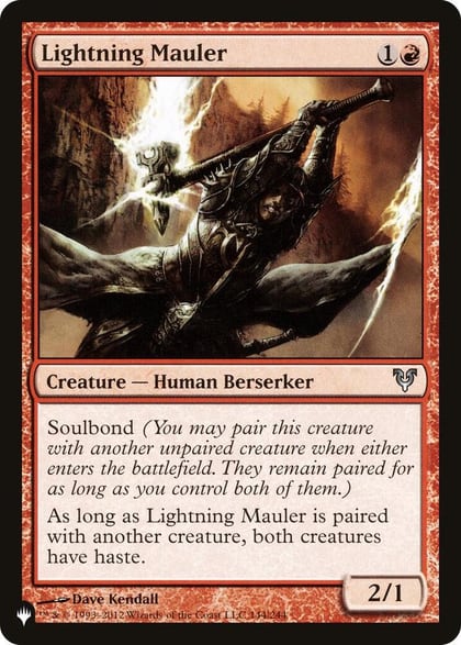 Lightning Mauler, The List Reprints 144/244