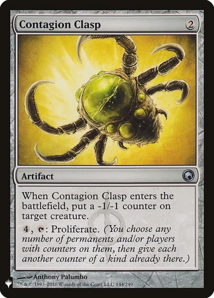 Contagion Clasp, The List Reprints 144