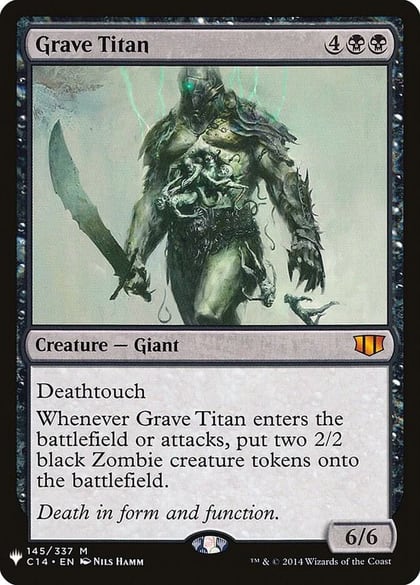 Grave Titan, The List Reprints 145