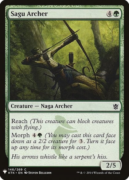 Sagu Archer, The List Reprints 146