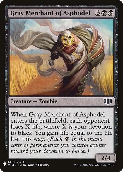Gray Merchant of Asphodel, The List Reprints 146
