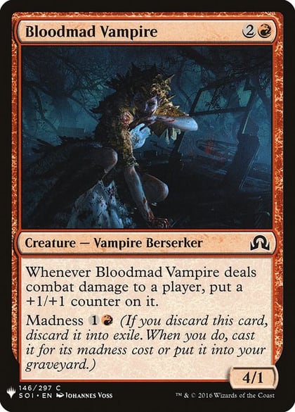 Bloodmad Vampire, The List Reprints 146