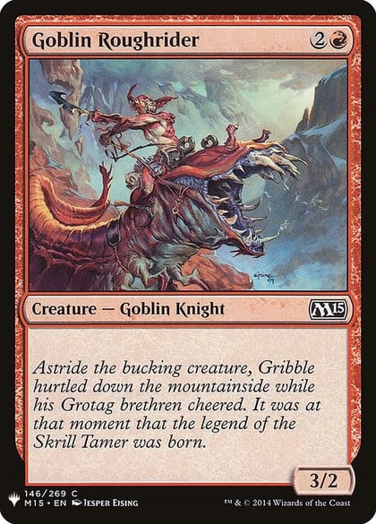 Goblin Roughrider, The List Reprints 146