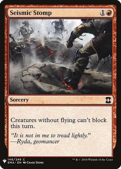 Seismic Stomp, The List Reprints 146
