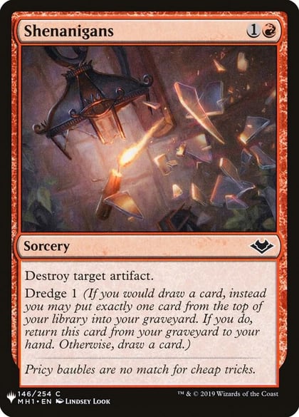 Shenanigans, The List Reprints 146