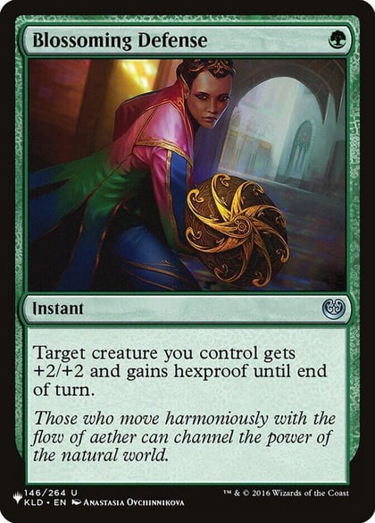 Blossoming Defense, The List Reprints 146/264