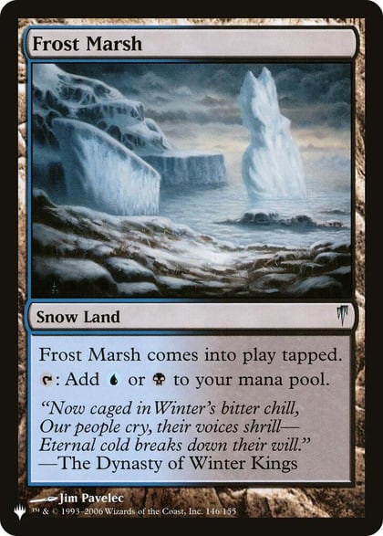 Frost Marsh, The List Reprints 146/155