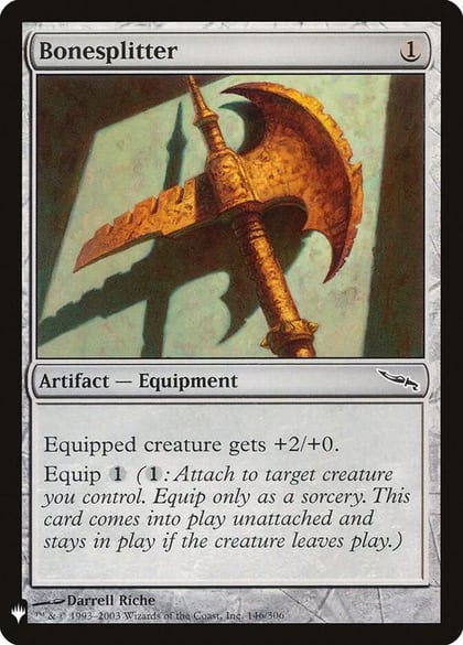Bonesplitter, The List Reprints 146