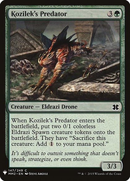 Kozilek's Predator, The List Reprints 147