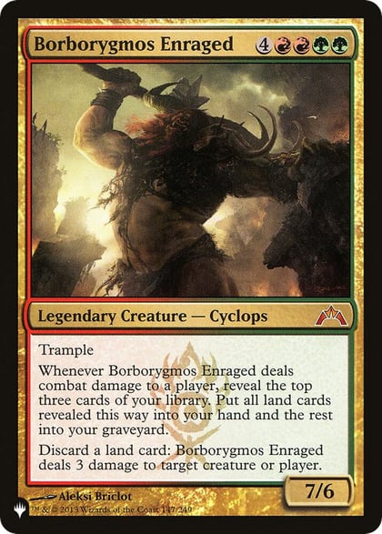 Borborygmos Enraged, The List Reprints 147/249