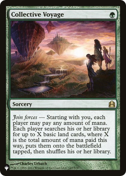 Collective Voyage, The List Reprints 147/318