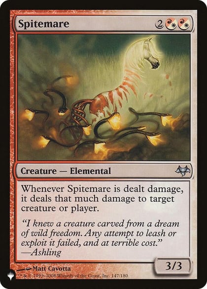 Spitemare, The List Reprints 147/180