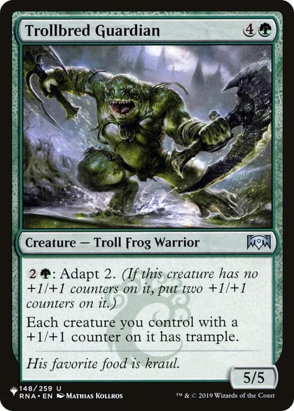 Trollbred Guardian, The List Reprints 148/259