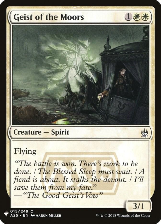 Geist of the Moors, The List Reprints 15
