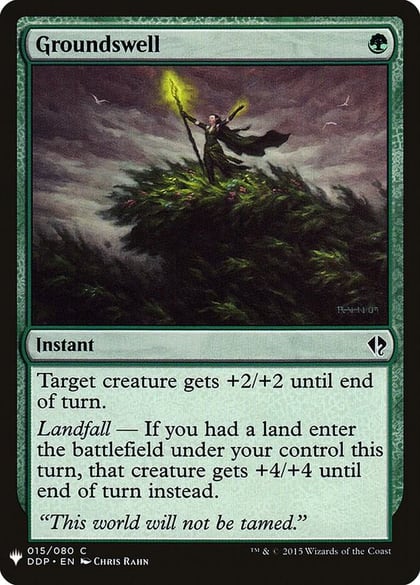 Groundswell, The List Reprints 15