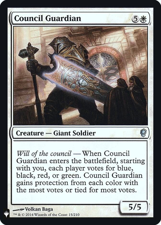 Council Guardian, The List Reprints 15