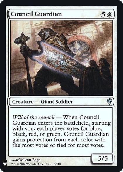 Council Guardian, The List Reprints 15