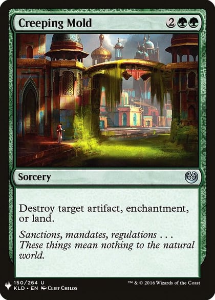 Creeping Mold, The List Reprints 150