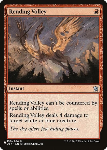 Rending Volley, The List Reprints 150/264