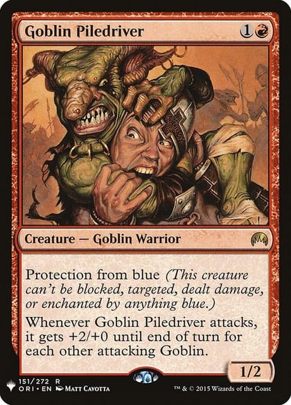 Goblin Piledriver, The List Reprints 151
