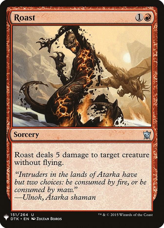 Roast, The List Reprints 151