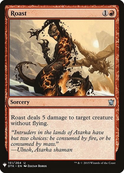 Roast, The List Reprints 151