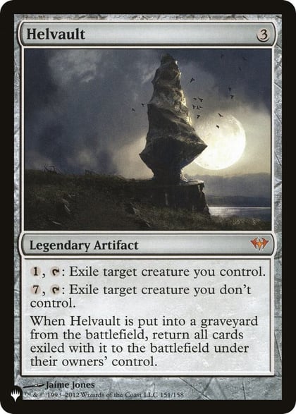 Helvault, The List Reprints 151/158