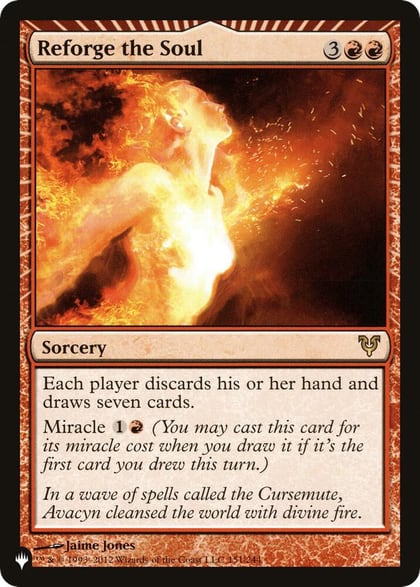 Reforge the Soul, The List Reprints 151/244