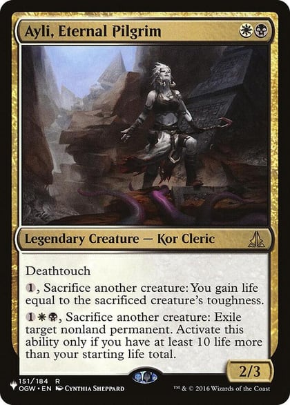 Ayli, Eternal Pilgrim, The List Reprints 151/184