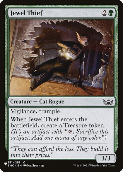 Jewel Thief, The List Reprints 151/281