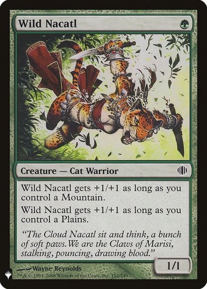 Wild Nacatl, The List Reprints 152