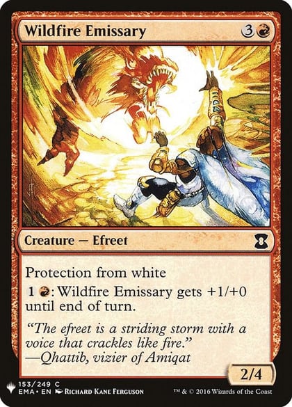Wildfire Emissary, The List Reprints 153