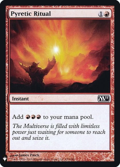 Pyretic Ritual, The List Reprints 153