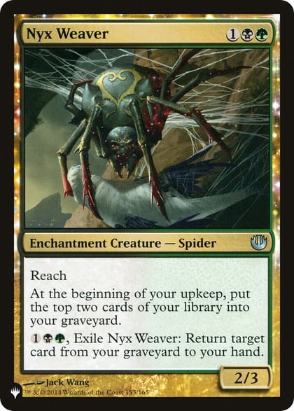Nyx Weaver, The List Reprints 153/165