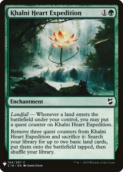 Khalni Heart Expedition, The List Reprints 154