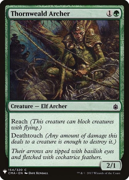 Thornweald Archer, The List Reprints 154
