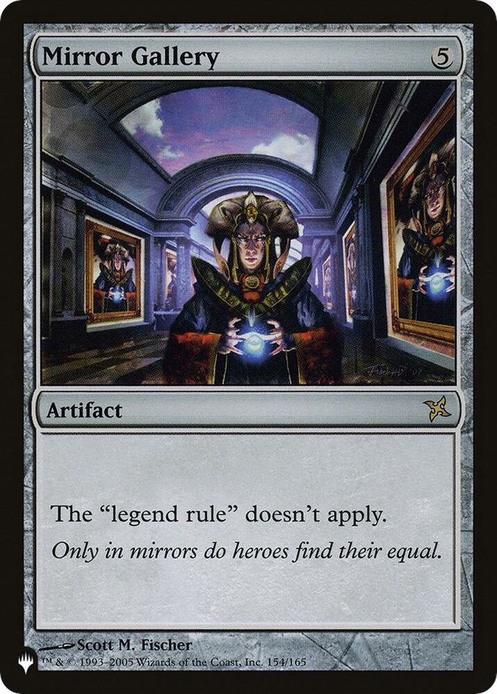 Mirror Gallery, The List Reprints 154/165