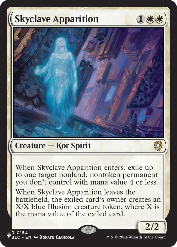 Skyclave Apparition, The List Reprints 154