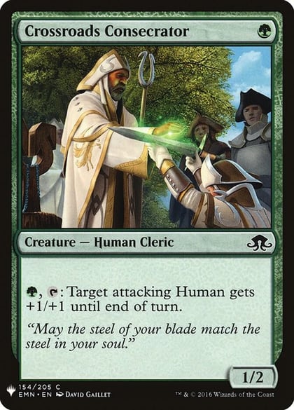 Crossroads Consecrator, The List Reprints 154