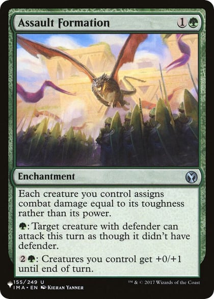 Assault Formation, The List Reprints 155/249