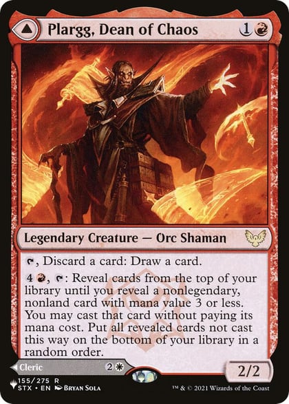 Plargg, Dean of Chaos, The List Reprints 155