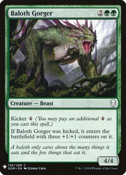 Baloth Gorger, The List Reprints 156