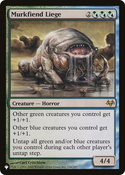 Murkfiend Liege, The List Reprints 156/180