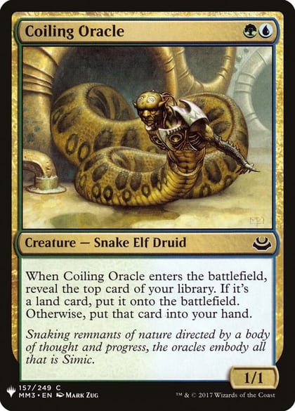 Coiling Oracle, The List Reprints 157
