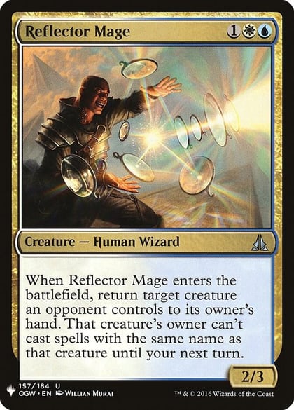 Reflector Mage, The List Reprints 157
