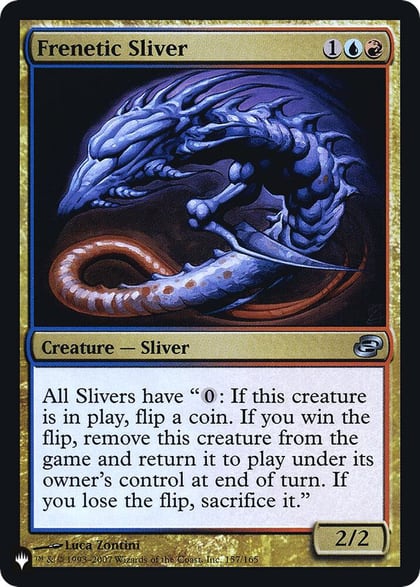 Frenetic Sliver, The List Reprints 157