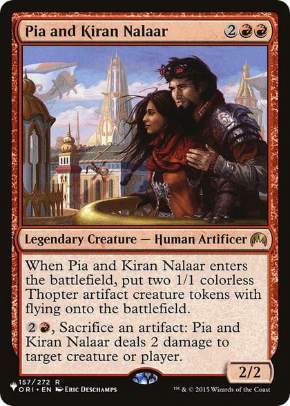 Pia and Kiran Nalaar, The List Reprints 157/272