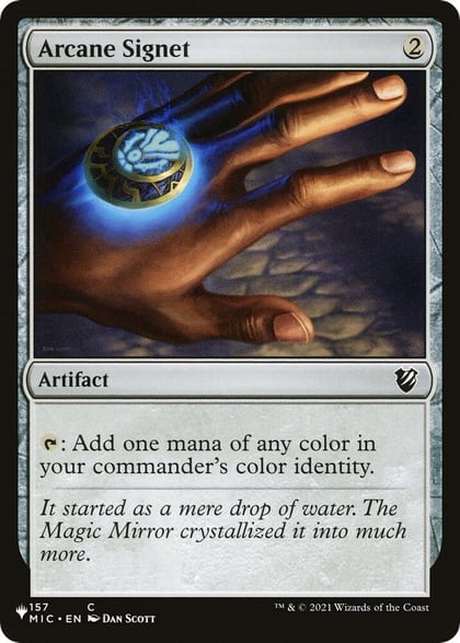 Arcane Signet (MIC), The List Reprints 157/038