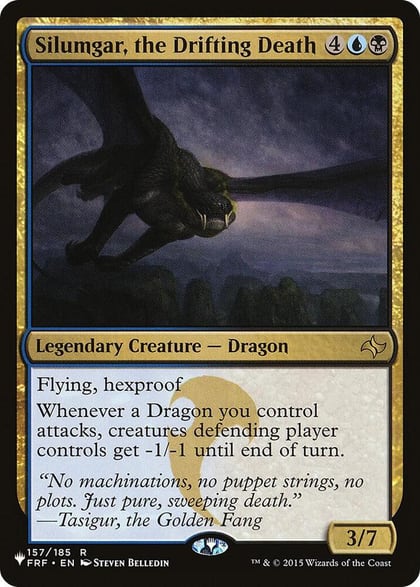 Silumgar, the Drifting Death, The List Reprints 157/185
