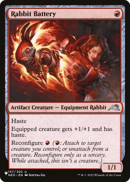 Rabbit Battery, The List Reprints 157/302